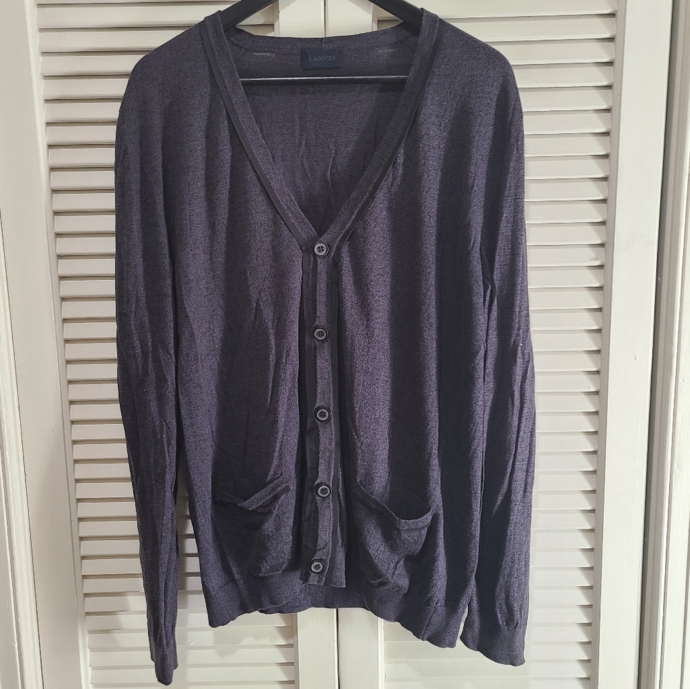 Lanvin cotton/wool cardigan